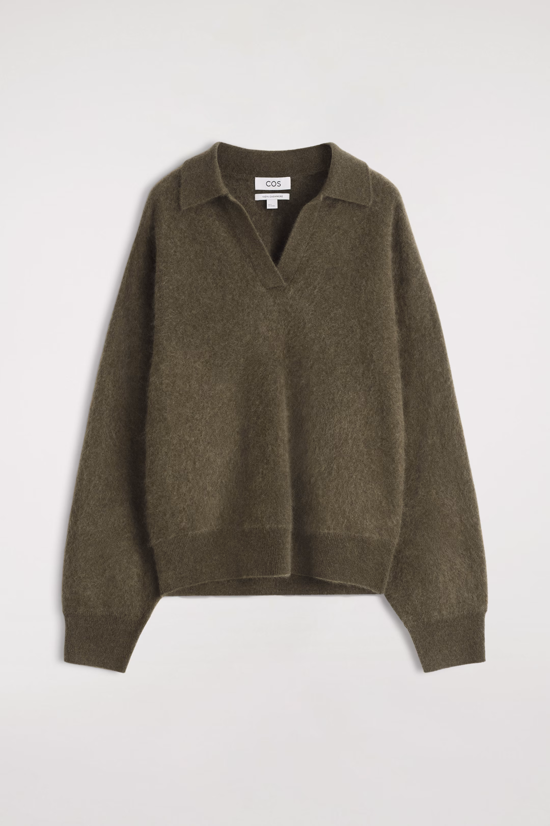 Cashmere Polo Sweater